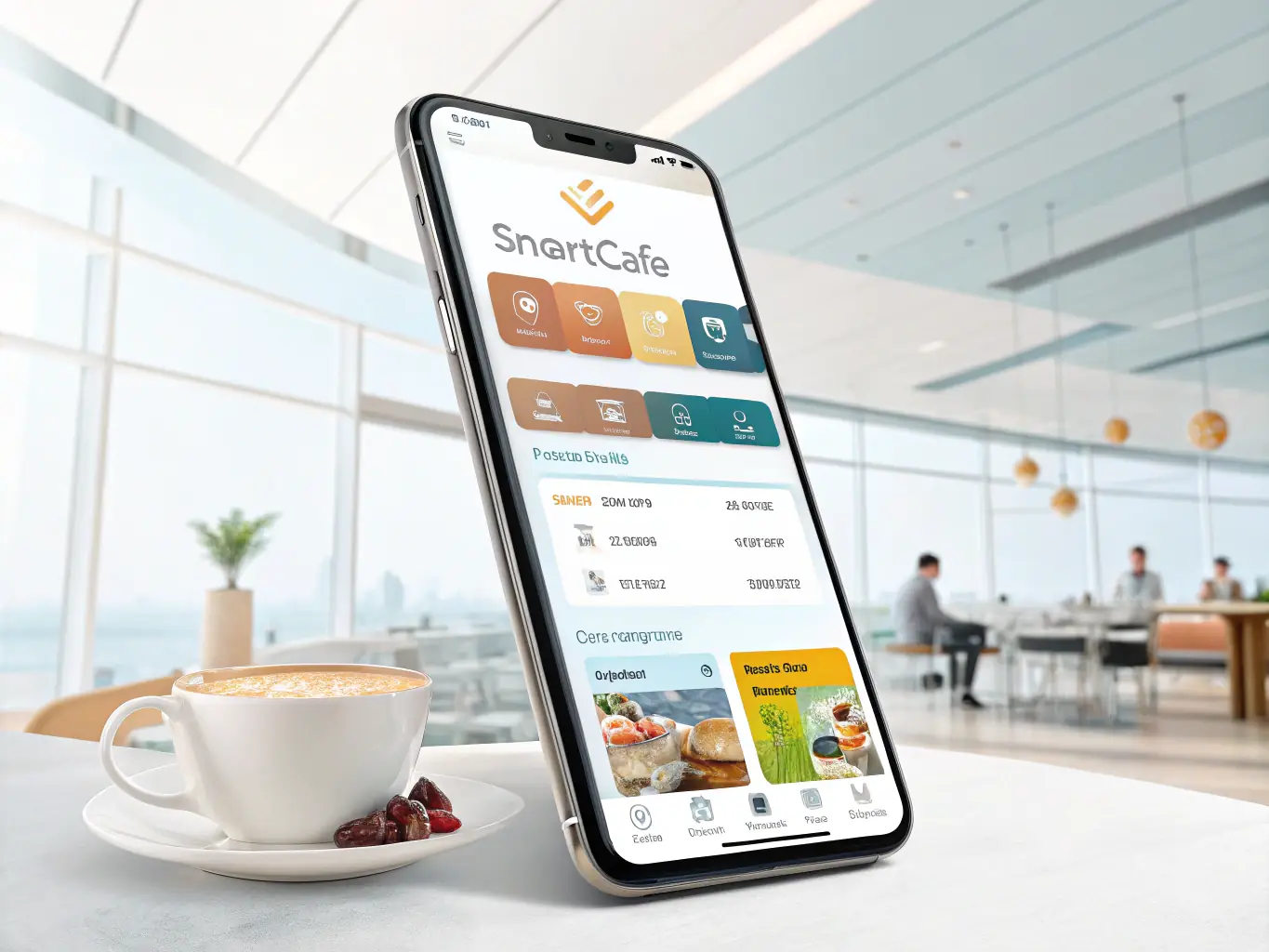 An image showing a user easily completing a balance top-up on a smartphone with a simple interface, highlighting the ease and convenience of the process.